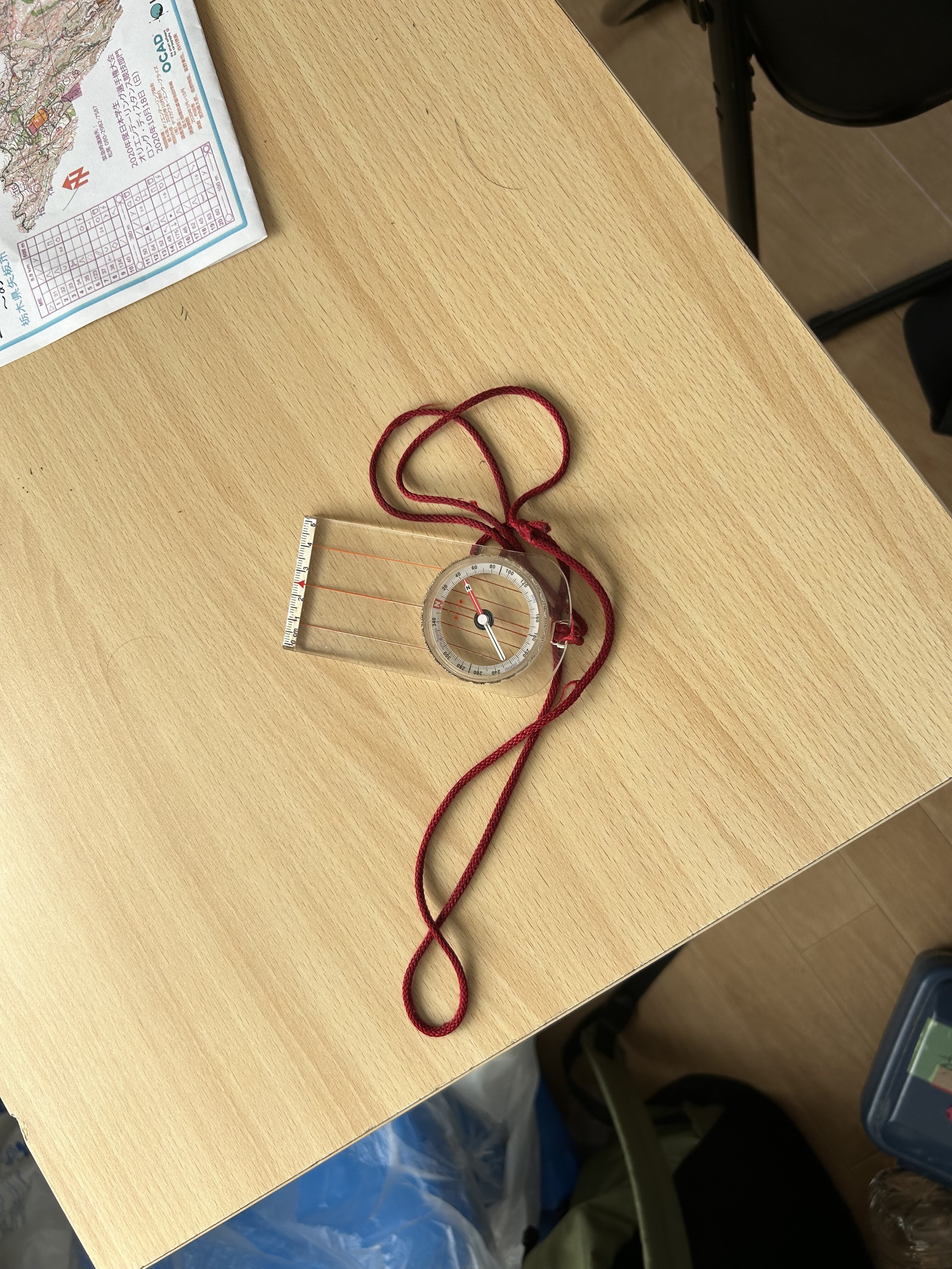 オリエンテーリングの備品
